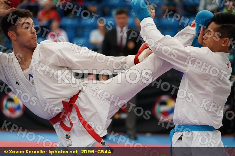 Photo taken during elimination days of the 2017 Karate 1 Premier