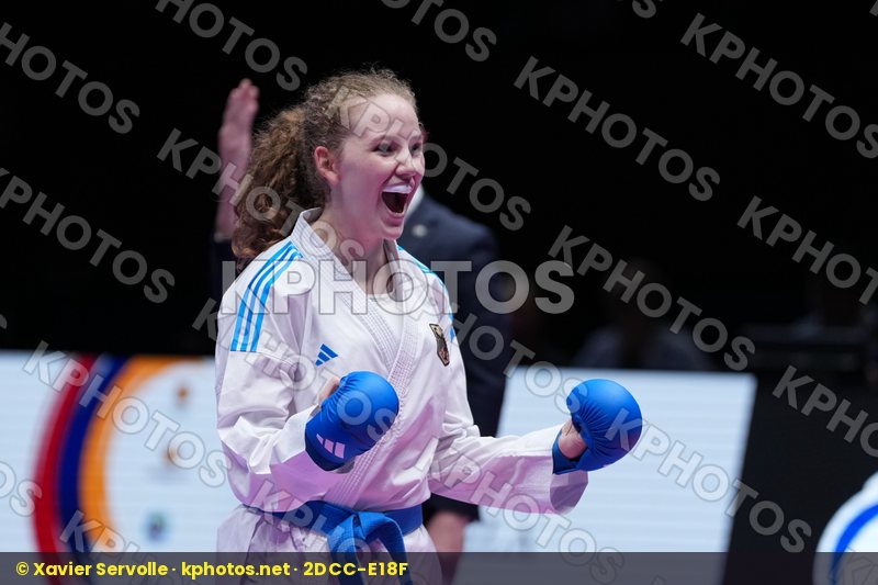 NIETO_MEJIAS MARIA_ISABEL (SPAIN) vs RIEDEL HANNAH (GERMANY) in Female Kumite -68 Kg - Final Bout