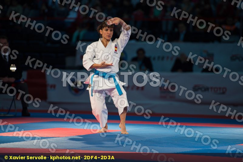 female finals kata kumite Sanchez Jaime Sandra Spain