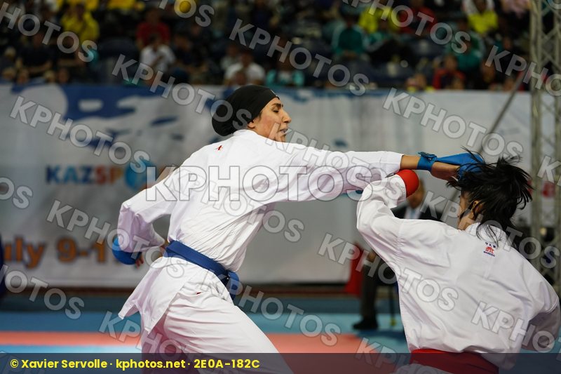 Chinese Taipei Female team kumite Iran  islamic republic of
