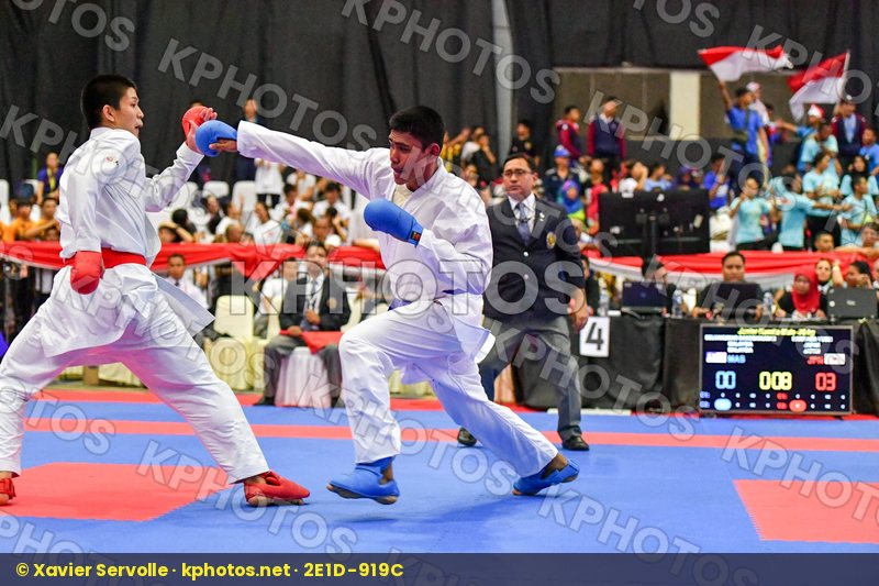 Japan Junior Kumite Male -76 Kg Malaysia Sakiyama Yusei Selvakum