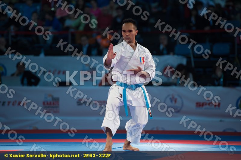 bronze match Dack Vu Duc Minh France kata