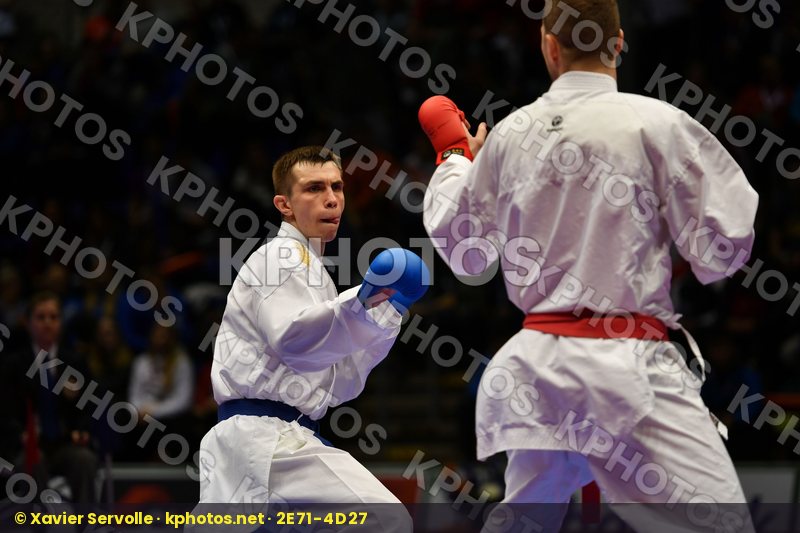 Chobotar Valerii Hungary Karaqi Alvin Kosovo Male kumite -84 kg