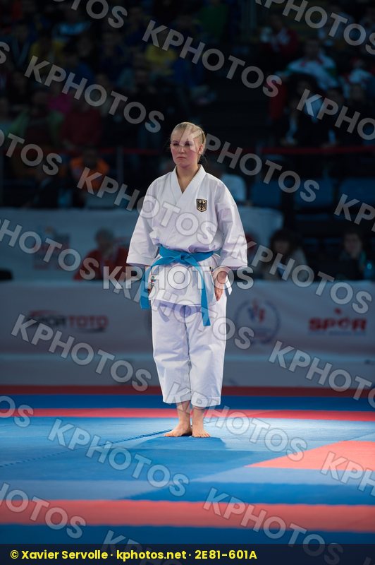 Bleul Jasmin bronze match Germany kata