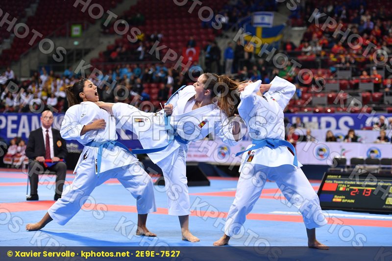 Anan Kata team cadet and junior female Spain Spain Spain