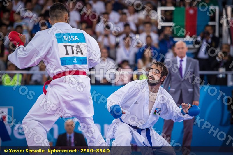 -75 kg Aghayev Rafael Azerbaijan Busa Luigi finals Italy kumite