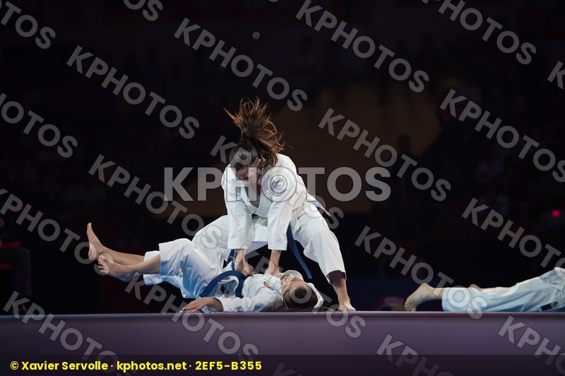 bunkai Dubai Female final Italy kata team