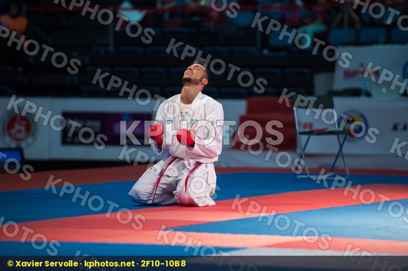 -60 kg Agoudjil Sofiane finals France Italy kumite Maresca Luca