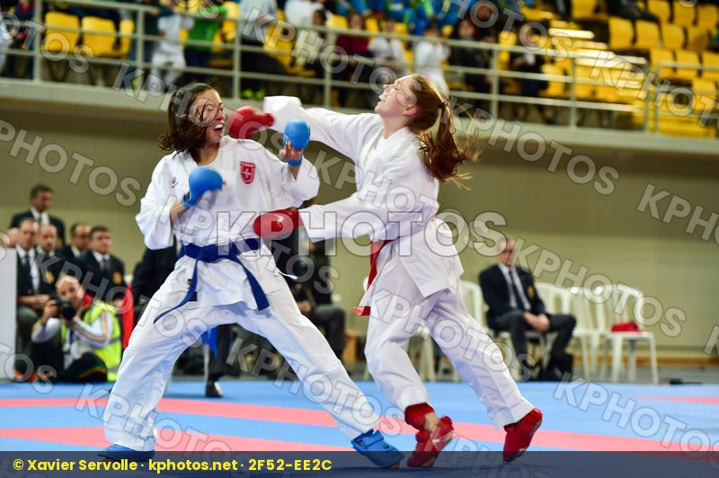 -53 Kg Female Junior Kumite Lazareva Elizaveta Russian Federatio