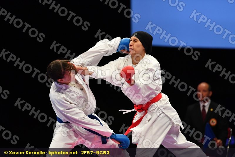 Espinosa Maria Female kumite -61 kg Morocco Sadini Btissam Spain