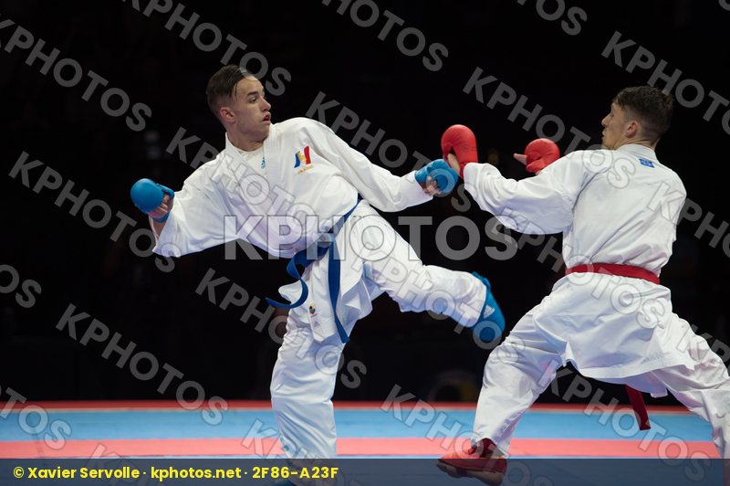 -67 Kg dacosta steven de vivo gianluca final france italy kumite