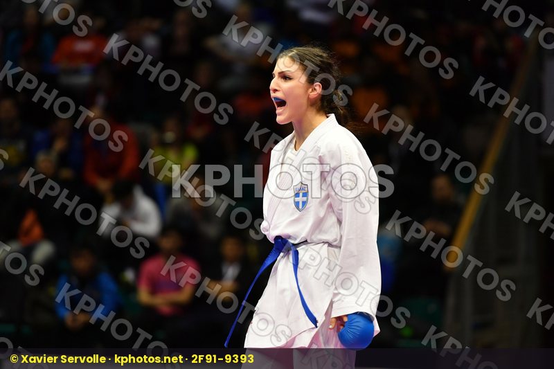 Female kumite -68 kg Fyr of macedonia Greece Panetsidou Vasiliki