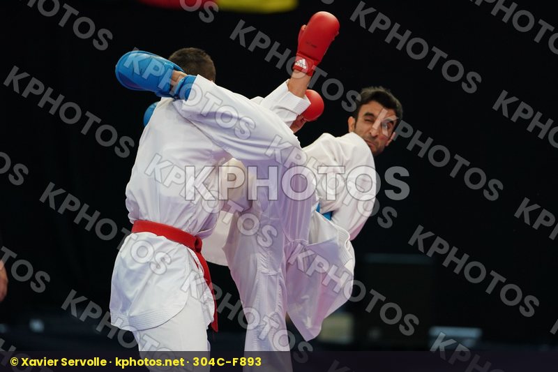 Agoudjil Sofiane France Kaya Aykut Male kumite -60 kg Turkey