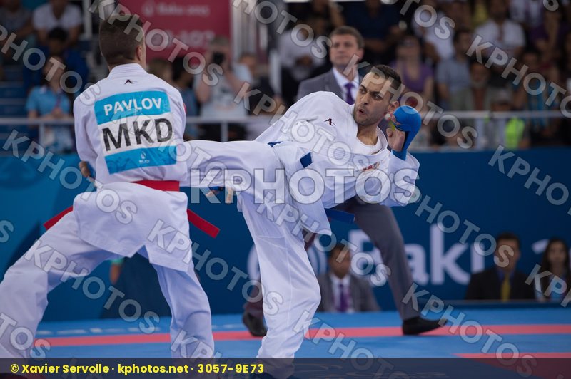 -60 kg Antic Marko finals Fyr Of Macedonia kumite Pavlov Emil Se