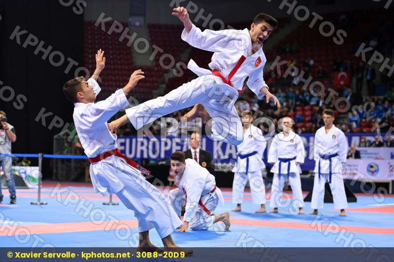 Turkey Kata team cadet and junior male Unsu