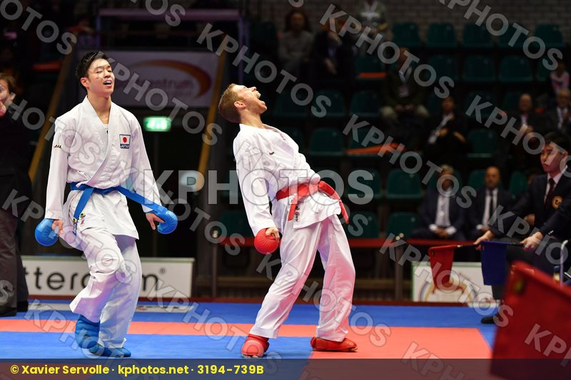 Belgium Dasoul Michael Japan Male kumite -60 kg Sago Naoto