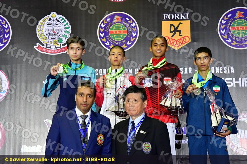 Cadet Kumite Male -52 Kg Indonesia Iran Islamic Republic Of Japa