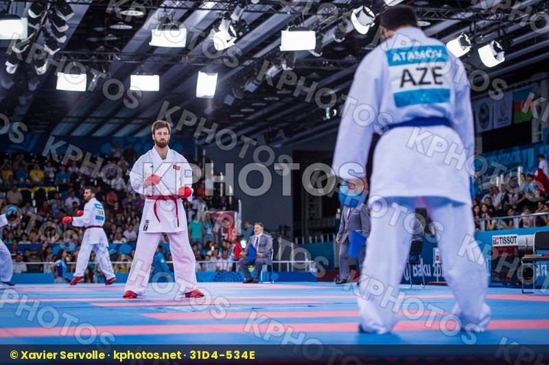 +84 kg Atamov Shahin Azerbaijan day2 Erkan Enes kumite qualifica