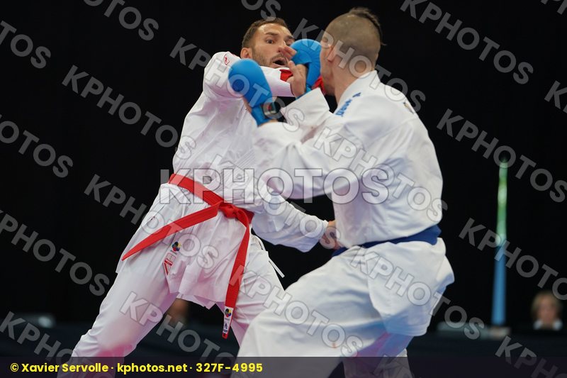 Horuna Stanislav Male kumite -75 kg Turkey Ukraine Yagci Serkan