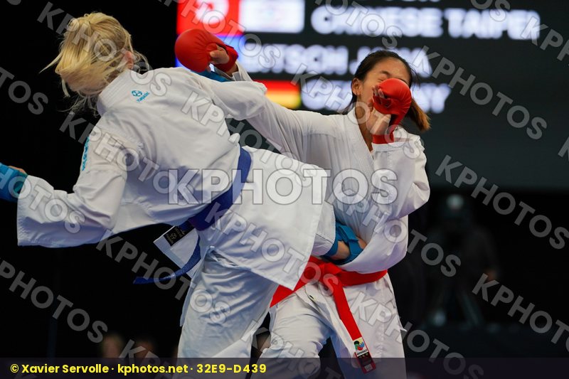 Bitsch Jana Chinese taipei Female kumite -55 kg Germany Wen Tzu-