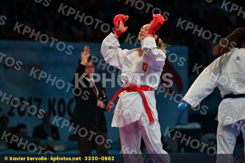 Burucu Hafsa seyda Female kumite -68 kg Quirici Elena Switzerlan