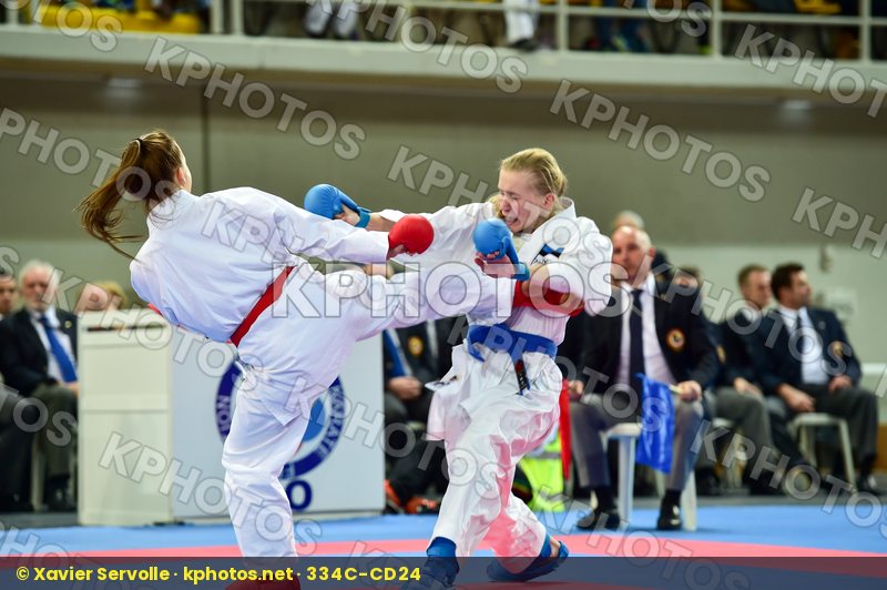 -48 Kg Estonia Female Germany Hayashi Junior Kumite Schimpf Alin