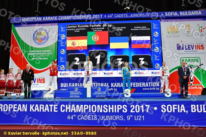 Caceres quinonero Marina Junior kumite female -59 kg Lelis Maria