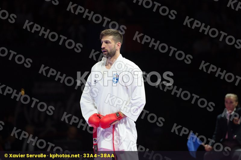 84+ Kg Greece kumite Male margaritopoulos spyridon semi-final