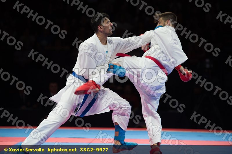84+ Kg Bendiab Salim france Greece kumite Male margaritopoulos s