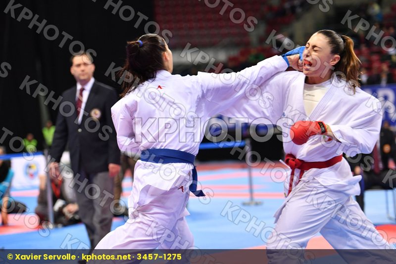 Budic Kaja Ferracuti Clio Italy Slovenia U21 kumite female 68+ k