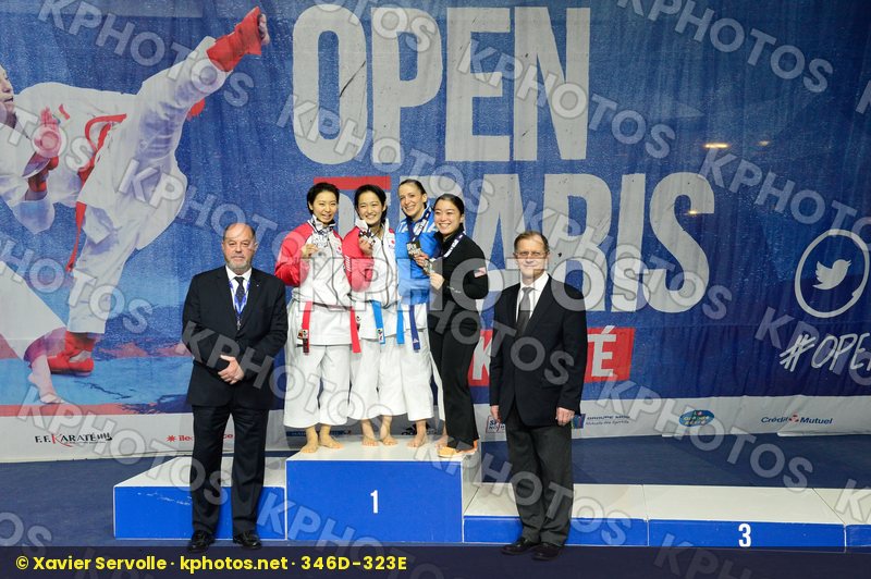 Female Kata Podium