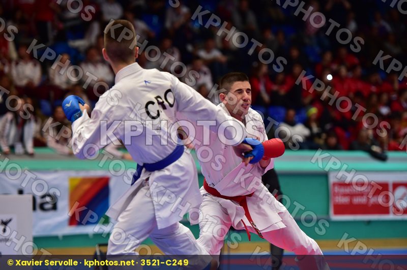 -60kg Arawaza Berak Boran croatia Dzakovic Milos kumite Serbia U