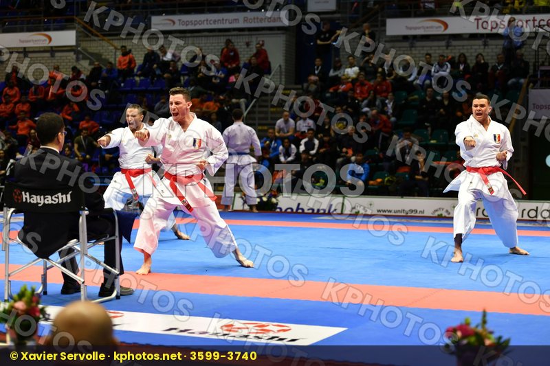 France Kanku Sho Male Team Kata