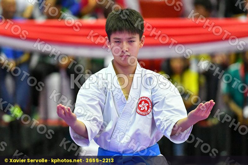 Cadet Kata Male Hong Kong Tang Yu Hin