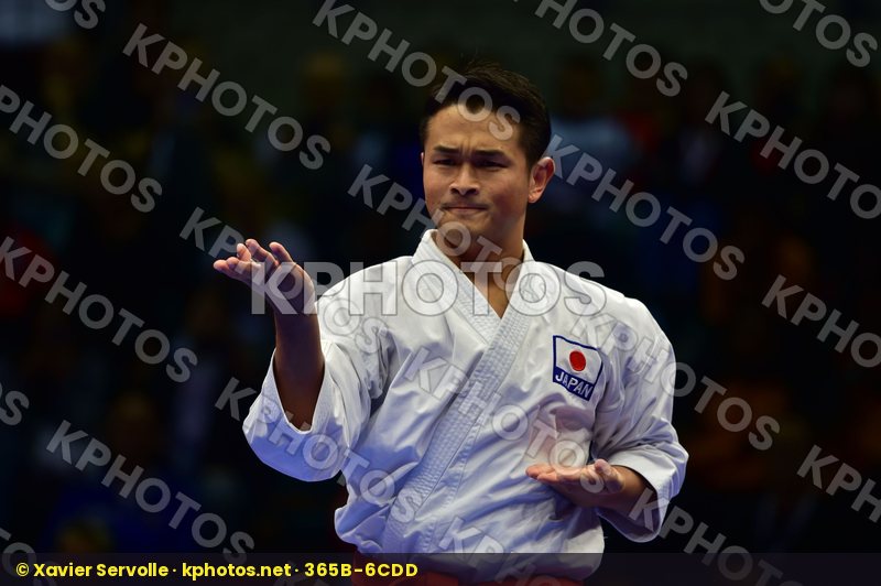 Japan Male kata Shimbaba Issei Suparinpai