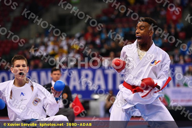 Ciric Jovan Cizo Kilian France Junior kumite male -68 kg Serbia