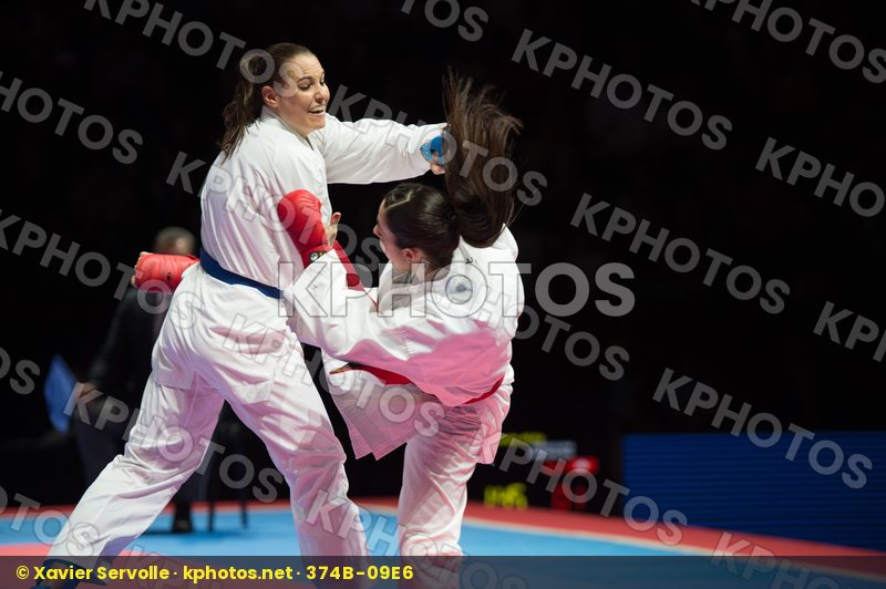 Austria Buchinger Alisa Female Kumite -68 Kg final Quirici Elena