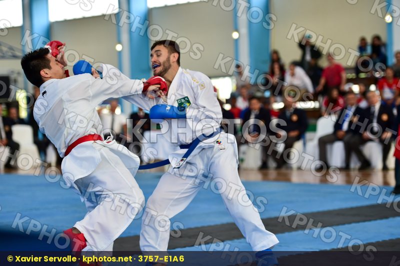 -60 Kg Brazil Brose Douglas Colombia final kumite Male Rendon An