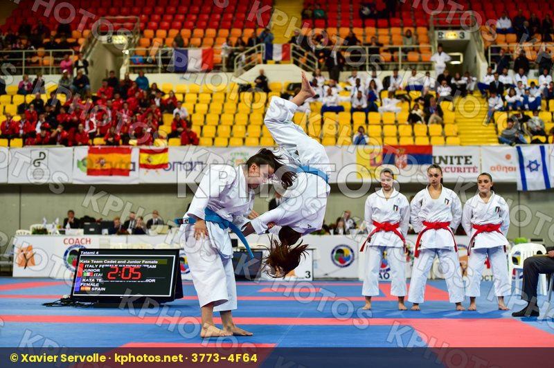 Cadets et Juniors DaeDo Female Kata Spain team