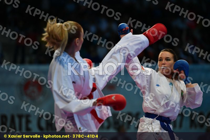 Cardin Sara Female kumite -55 kg Italy Turkey Yakan Tuba