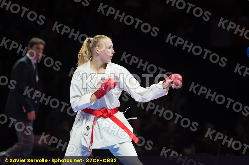 68+ Kg Female final Finland Florentin Anne Laure france kumite K