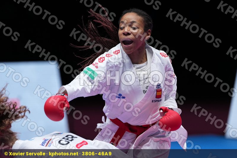 NIETO_MEJIAS MARIA_ISABEL (SPAIN) vs RIEDEL HANNAH (GERMANY) in Female Kumite -68 Kg - Final Bout