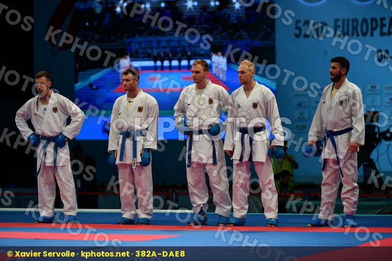 Germany Germany Germany Male team kumite Ukraine Ukraine Ukraine