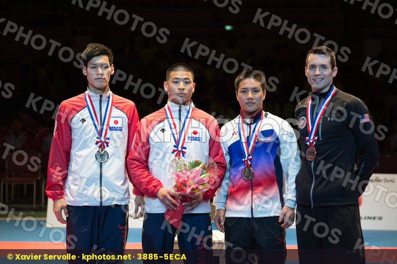 -75 kg Higa Hiroki Japan Nishimura Ken podiums Scott Thomas USA