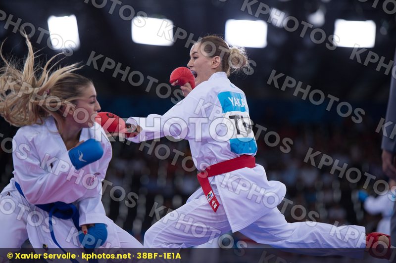 -55 kg Croatia day1 Kovacevic Jelena kumite qualification Turkey