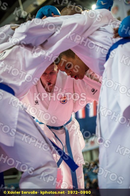 kumite male Netherlands team top