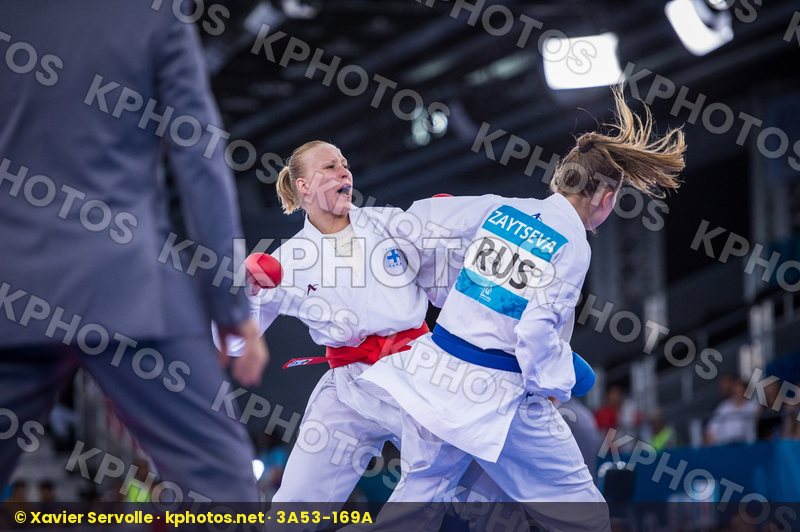 +68 kg day2 Finland kumite Kuusisto Helena qualification Russia