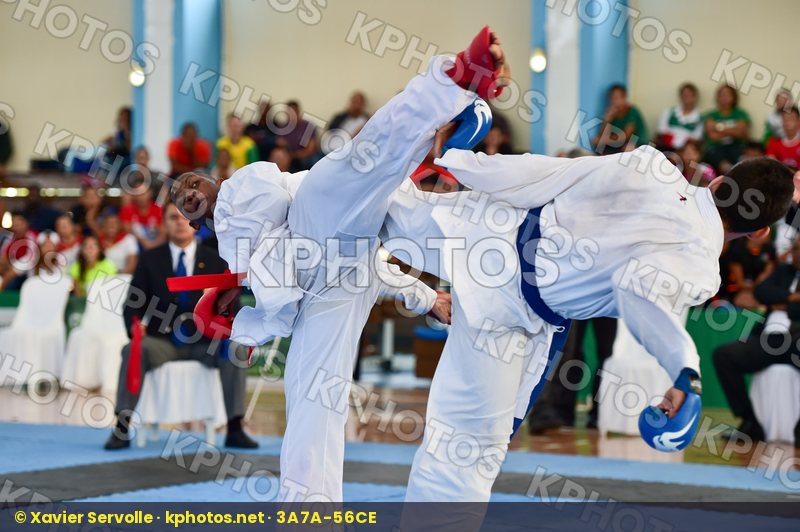 -84 Kg Azevedo Alberto Brazil Dominican Republic final kumite Ma