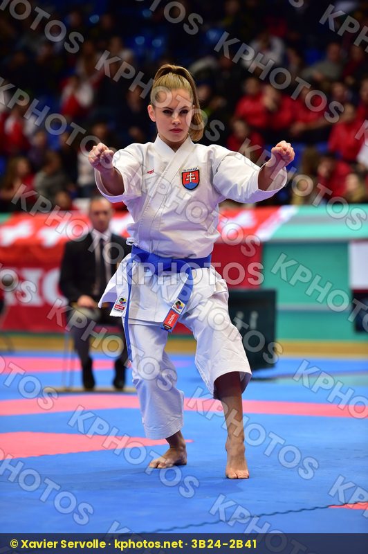 Brazdova Ema cadet female finals kata Kaze Slovakia
