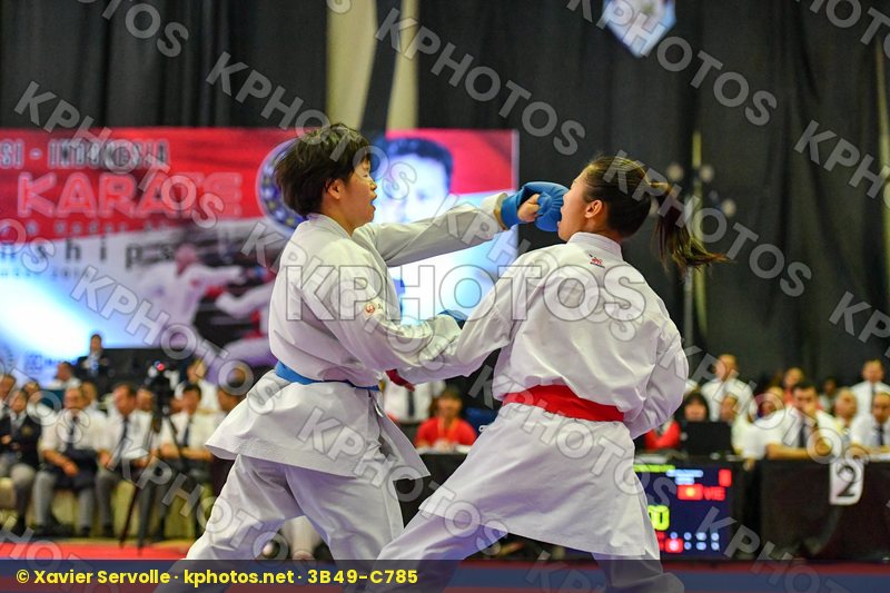 Japan Moriguchi Ayami Nguyen Thi Ngoan U21 Kumite Female -61 Kg